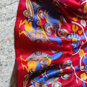 Georgette Customised Kalamkari Frock