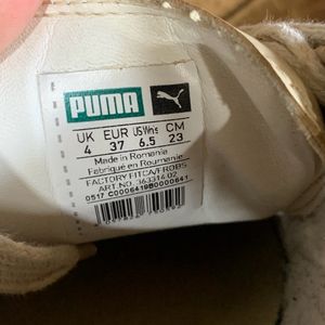 Puma platform shoes