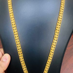 One Gram Gold Long Haram Jwellary Premium Quality Hand Made Jwellary