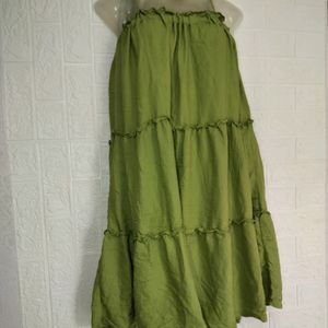 Plus Size Limen Green  Dress