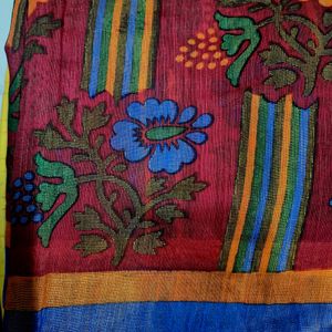 Chanderi Silk New Material 3.9 Metres