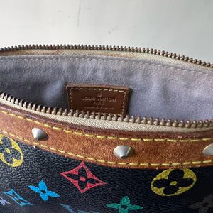 LV Multicolour Pochette Bag