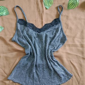 Shimmery Cami Top.