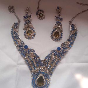 Fake Diamond Necklace Set