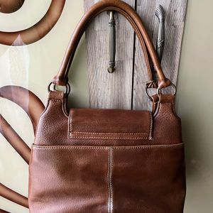 Fossil Leather Handbag