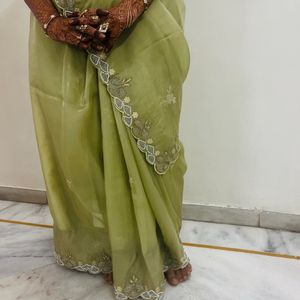 Pure Handwork Saree