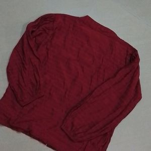 Maroon Stylish Crop Top