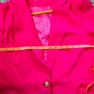 Price Drop Pink Blazer For Woman