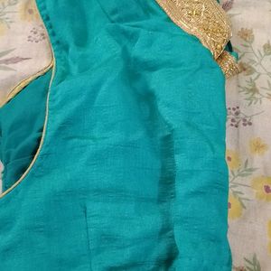 Sarees With Stitch Blouse