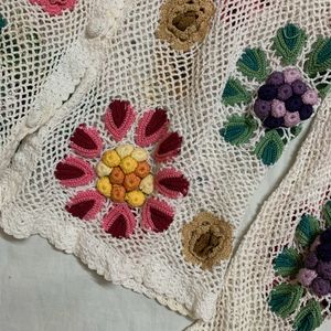 FLOWER CROCHET JACKET