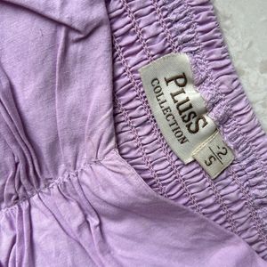 Lavender colour Top