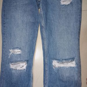 Light Blue Bootcut Jeans