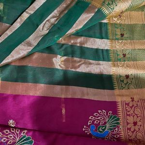 Pure Resham Handloom Saree