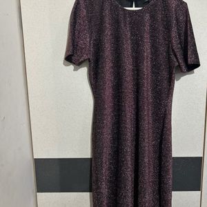 Classy Shimmery A-Line Dress