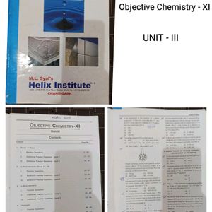 Objective Chemistry For CLASS - XI ( All Units)