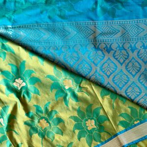 Banarasi Silk Saree With Blouse