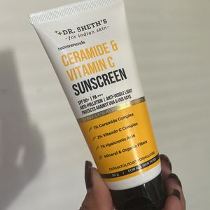 Dr Sheths Ceramide&vitamin C Sunscreen