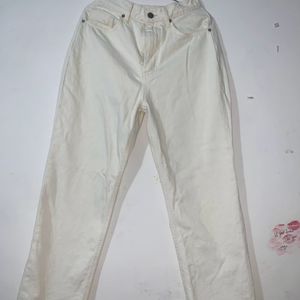 White Denim Jeans