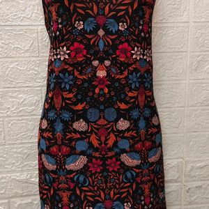 H&M Black Floral Dress