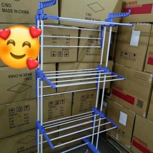 Three Layer Metal Cloth Stand