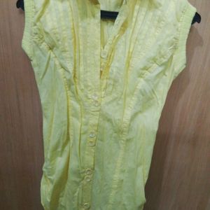 Yellow Cotton Top