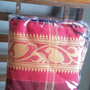 Handloom Cotton Saree_two Colour