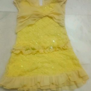 Golden Yellow Frock