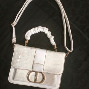 Women White 2 In 1 Bag