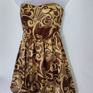 VERY PRETTY SATIN MINI DRESS