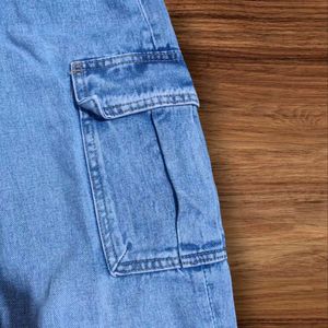 H&M Denim Cargo Jeans