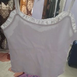 Ribbed Crop Top For Women