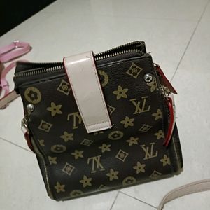 LV first Copy Sling Cum Bagpack With 3 Carry Style