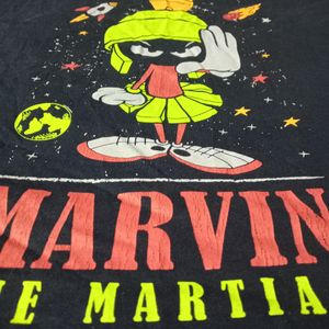 The Souled Store 2xl XXL Blue Tshirt Marvin The Martian