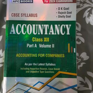 Accountancy Clas 12 Part A volume 2