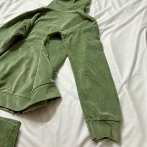 Velour Night Suit Set