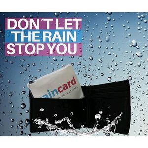 Rain Card For Emergency