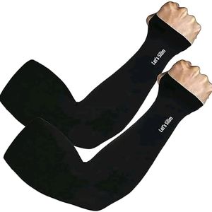 Black Arm Sleeves Pack Of 2pair