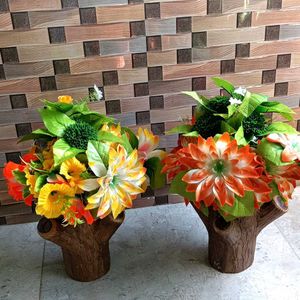 Colourfull Flower Pot Set