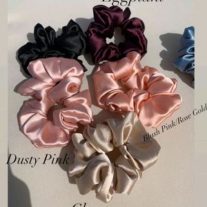 7 Scrunchies Combo Pack