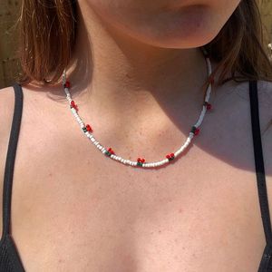 Cherry 🍒 beaded Choker Neckpiece