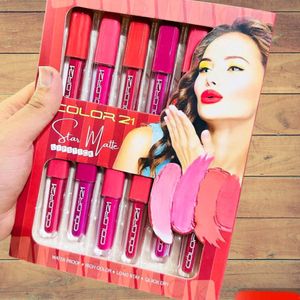 12 Pc High Quality Long stay Matte Lipstick Set