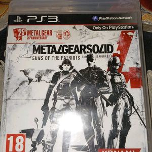 Ps3 Metal Gear Solid And Gran Turismo 5