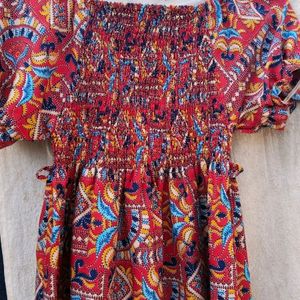 Jaipuri Printed Dress S /M