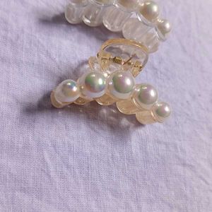 Pearl claw clips