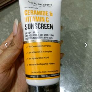 Big Size 80 G Dr Seth Sunscreen New Sealed Pack