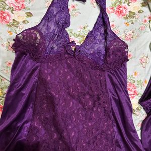 Satin Night Wears New - Set Of 4