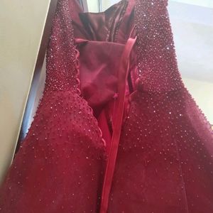 Beautiful Maroon Gown