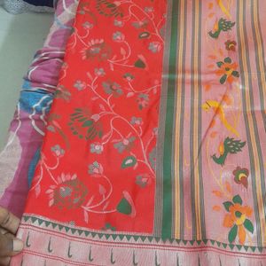 Brand New Paithani Silk Saree