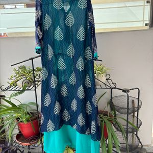 Ethnic double layered kurta