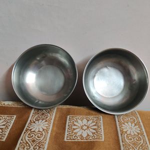 Set Of 4 Steel Bowls